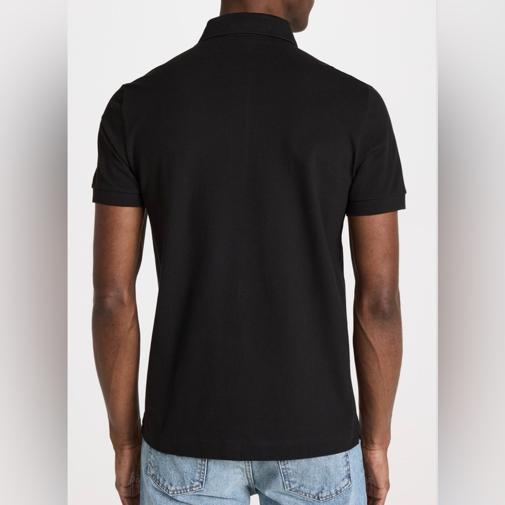 Lacoste Men's Polo in Classic Black Size Small - Picture 2 of 5